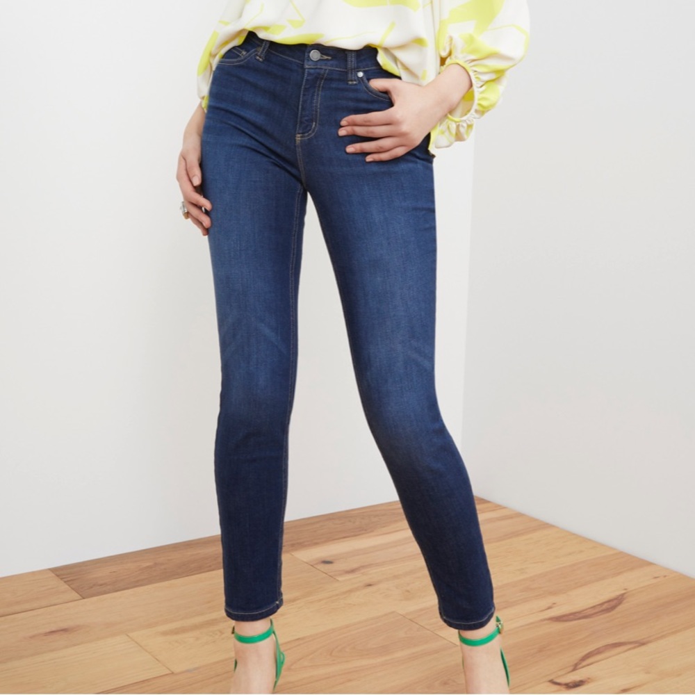 Vince Camuto Jeans Classic Indigo Skinny Jeans 5 Pocket Sz 22W NWT